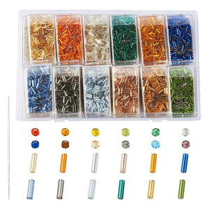 Beadthoven��6600��24�F����ی`�K���X���V�[�h�r�[�Y�r�[�Y�j�t�����b�p�A�N�Z�T���[�p�[�c�W���G���[�pDIY�n���h���C�h��|�p�i����f�ރN���t�g�p�i���[�P�[�X�t��