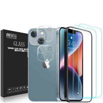 楽天市場】iphone 14 ガラスフィルム2枚+レンズフィルム2枚の通販