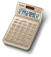 カシオ スタイリッシュ電卓 ゴールド 12桁 ジャストタイプ JF-S200-GD-N