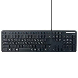 �G���R��(ELECOM) �L���L�[�{�[�h TK-FCM108KBK ���^ �����u������ �R�� �t���T�C�Y �e���L�[�t �u���b�N