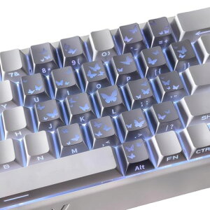 JYF.QUANYI �L�[�L���b�v 21�L�[ �n�[�g�� �_�u���V���b�g PC ������ �T�C�h���� Cherry �v���t�@�C�� MX ���J�j�J���L�[�{�[�h�p�p�\�R���p�L�[�{�[�h (�T�C�h����L�[�L���b�v)