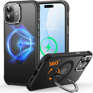 �y�V�^TPU�o���p�[�E���S���zCUTELFONiPhone16�P�[�X3�{�ČR�K�i�F�ؑϏՌ�MagSafe�Ή����C�����X�[�d��phone16�P�[�X360°��]�y���c�����E�p�x���R�����z���΂݂Ȃ����h�~�A�C�t�H��16�P�[�X�Ή�