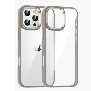 kaitesi�Ή�iPhone16ProMax�P�[�X�N���A�����Ή��A�C�t�H��iPhone16ProMax�p�J�o�[2�F�z�F���^�������f�B�[�X�w�ʃn�[�h�P�[�X�`�^����