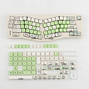 PBT �p���_ �L�[�L���b�v�Z�b�g MOA�v���t�@�C�� �L���[�g�ȃL�[�L���b�v 144�L�[ Cherry Gateron MX�X�C�b�`�p�J�X�^�����؃L�[�{�[�h �L�[�L���b�v