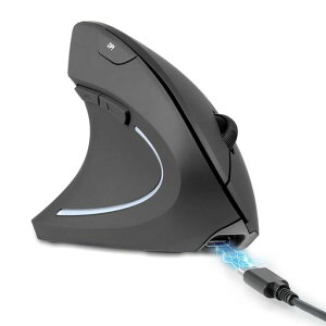 Perixx PERIMICE-713LR - �������p�R�[�h���X�[�d�������}�E�X - �f���I�L������у��C�����X�[�d�@�\ - 6�{�^���f�U�C�� - �������p