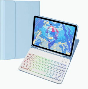 RGB�o�b�N���C�g�t��iPadMini7����A17Pro/iPadMini��6����L�[�{�[�h�P�[�X�y���V�����[�����^�y�ʃ}�O�l�b�g�����������p�X�e���J���[����L�[�{�[�h�J�o�[�l�C���u���[+��