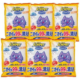 JOYPET(ジョイペット) 猫砂 シリカサンドクラッシュ 4.6Lx6個 (まとめ買い)