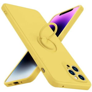 iphone13Promaxケースリングシリコンアイフォン13proMaxカバー耐衝撃カバーtpu指紋防止リング付き車載ホルダー対応柔軟軽量落下防止スタンド機能滑り止め着脱簡単一体型カバー