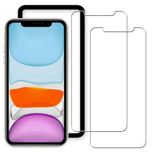 HKKAIS��p�ق�11�K���X�t�B�����y2���Z�b�g�z�K�C�h�g�t�����{���Ɏq�̗piPhone11iPhoneXR�p�K���X�t�B���������K���X�t����ʕی�t�B����