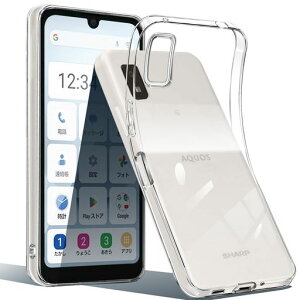 AQUOSwish3ケースクリア透明アクオスwish3SH-53DA302SHカバースマホケース耐衝撃TPU薄型軽量ソフトケース人気保護カバー(全透明)