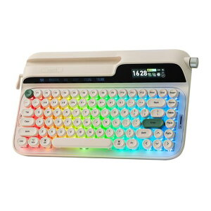 EPOMAKER Glyph ���C�����X�^�C�v���C�^�[ ���g�����J�j�J���L�[�{�[�h �X�N���[��&�m�u&���o�[ ���X�g���X�g �ی^PBT�L�[�L���b�v �z�b�g�X���b�v�Ή� RGB �J�X�^���\�t�g�E�F�A �g�b�v�}�E�c