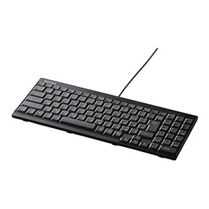 �o�b�t�@���[ BUFFALO USB�ڑ� �L���X�����L�[�{�[�h �u���b�N BSKBU14BK