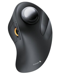 ProtoArc EM03 NL �g���b�N�{�[���}�E�X �l�����w �É� ���� 2.4G��Bluetooth���Ή� 3�䓯���ڑ� ���C�����X�}�E�X �g���b�N�{�[�� USB�[�d�� ���w���� 6�{�^�� 5�i�KDPI�ؑ�