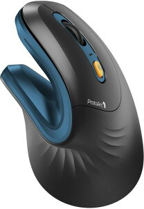 ProtoArc EM11 NL �G���S�m�~�N�X�}�E�X �c�^58° �É� ���� Bluetooth 2.4GHz 3�䓯���ڑ� ���C�����X�}�E�X Type-C�[�d�� �i��/�߂�{�^������ �����x 3�i�KDPI�ؑ� Windows Mac iOS