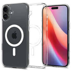 Spigen�y�d��29g�̒��y�ʁziPhone16�P�[�X�N���AMagSafe�Ή��ϏՌ����^�y�ʃX�g���b�v�z�[�����ϖh�~�ČRMIL�K�i�����G�A�X�L���E�n�C�u���b�h�E�}�O�t�B�b�gACS08189(�N���X�^���E�N���A)