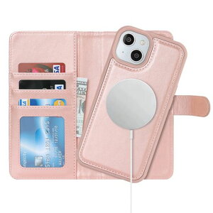 Havayaphone14PlusP[XMagsafeΉiPhone14PlusP[X蒠^}OZ[tϏՌy2in1zJ[h[CX[dΉtFCNU[(6.7C`Ή)-[YS[h