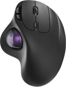 Nulea M501 ���C�����X �g���b�N�{�[���}�E�X 3��ڑ��\ Bluetooth/USB�ڑ� 4�i�KDPI���߉\ �[�d�� �e�w���� �l�ԍH�w�݌v 6�{�^�� �i��/�߂�{�^������ �}�E�X ���� Windows/Mac�Ή� ���F