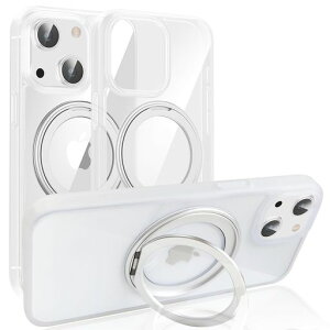 YUYIBX}zP[XΉiPhone15pP[XNAMagsafeΉOtCX[dCn[hP[XPCpl+TPUop[ɓKpACtH15pJo[(zCg)