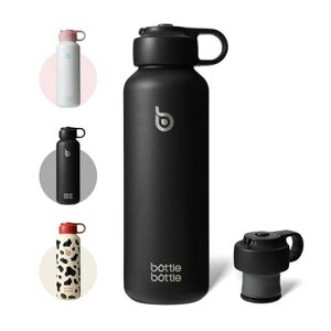 BOTTLE BOTTLE ���� 600ml �X�|�[�c ���s �w�Z�p �Y�_�Ή� �ۉ��ۗ� �X�e�����X ������ �W�t�� �{�^���J�� ���b�N�@�\ �Y�_������(�u���b�N)