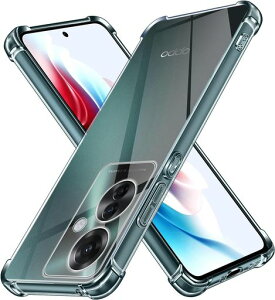 LAYJOY�Ή�OPPOReno11A�P�[�X�����\�t�gTPU�ČRMIL�K�i�ϏՌ�OPPORENO11A�J�o�[[�l�������ی�V���R����S�����S�ʕی�Ռ��z��]�Ή�OPPOReno11A�X�}�z�P�[�X(�N���A)