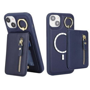 Havayaphone14PlusP[XMagSafeΉiPhone14PlusP[X}OZ[tOtϏՌJ[h[t@Xi[CX[dΉ(6.7C`Ή)-u[