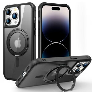 360°]X^htiPhone14ProP[XMagSafeΉcΉX^}OlbgډBX^hACtH14PropX}zP[XCϏՌjpČRMILKi̕یwh~ω