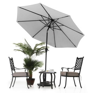 �}�X�^�[�L���m�s�[(MASTERCANOPY) �K�[�f���p���\�� ���a230cm / 270cm x ����203cm / 240cm �p�x���߉\ �n���h����]�� ���悯 ���� �� �A�E�g�h�A (270cm,���C�g�O���[)