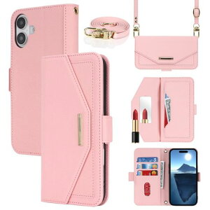 for iPhone 16 Plus �P�[�X �蒠�^ �A�C�t�H��16Plus ���z�^ �g�уJ�o�[ �o�b�O �}�O�l�b�g���ߋ� ������ ��|�� �΂ߊ|�� �J�[�h�P�[�X SunYoo Case �J�[�h���[ ���u�� �X�^���g PU���U�[ for