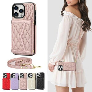 Hoyong iPhone16 Plus �P�[�X �蒠�^ �V�����_�[ �X�}�z�P�[�X ���|�� �񂩂� �΂߂��� �X�g���b�v For �A�C�t�H��16�v���X �P�[�X �w�ʃJ�[�h���[ �X�}�z�J�o�[ ���� �ϏՌ� �X�^���h�@�\ �ی�c