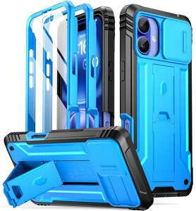POETICRevolution�V���[�Yiphone16plus�P�[�X[�X���C�h�J�����J�o�[]�~���^���[�O���[�h�̊��ȑϏՌ��t���{�f�B�J�o�[�L�b�N�X�^���h�ƃX�N���[���v���e�N�^�[�������C�g�u���[