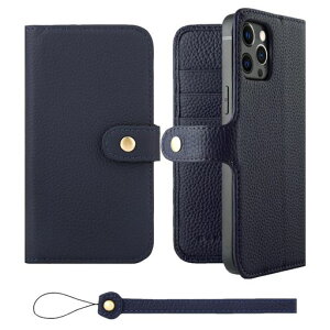 HANATORAiPhone12ProMaxP[X蒠^{vX}zP[XX}zX^hXgbvtVNJ[tU[Mtgxg}OlbgȂlCr[H0XB-12ProMax-NavyMtgaMtg