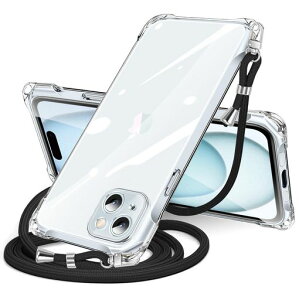 NISIILNG iPhone 15 �p �P�[�X �N���A �V�����_�[ iPhone15 �X�}�z�P�[�X �A�C�t�H��15 �J�o�[ ���|�� �΂߂��� ��|���P�[�X ���� ���^ �y�� �ϏՌ� TPU �X�g���b�v�t�� �R�t�� �΂߂��� �D��X�g���c