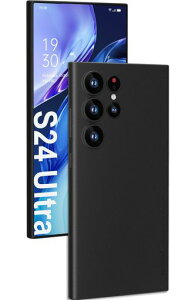 u0.3mmɔvSamsungGalaxyS24UltraΉP[Xmemumi}bgIWi݌vwh~th~CAX[dΉlCP[XEJo[(Matte-Black)