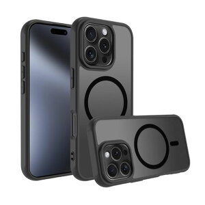 iPhone16ProP[XpcϏՌMagsafeΉ}bgyʔ^ČRMILKiXgbvz[tCX[dΉX}zJo[EUMADOVE(ubNIPhone16Pro)