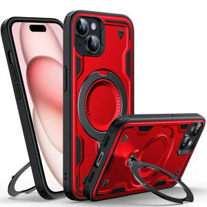 WYUICΉiPhone15pP[X[MagsafeΉ]_360°]ՌztveNgCrWuX^htیP[Xbh