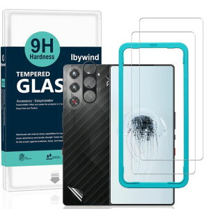 Ibywind �Ή� ZTE nubia RedMagic 10 Pro/10 Pro+/10S Pro/10S Pro+5G �K���X�t�B���� 2 ���ی�t�B���� �K�C�h�g�t�� �����Y�J�o�[(1��)�w�ʃV�[�g(1��) ���菝�h�~�ϏՌ��d�x