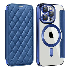 MuZiF iPhone 13 Pro Max �p �P�[�X �蒠�^ Magsafe�Ή� �N���A �w�� ���� �L���e�B���O ������PU���U�[ �X�}�z�P�[�X �J�[�h���[ ������� �؍� �l�C���z�^ �J�o�[ �y�� �A�C�t�H��13 Pro Max �p �蒠�c