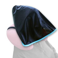 トラベル ネックピロー に セットして 寝顔を見せない 快眠 おやすみシェード