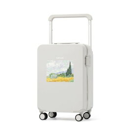 [TUPLUS]スーツケース超軽量大型キャリーケース機内持込耐衝撃キャリーバッグ静音8輪旅行ビジネス出張TSAローク搭載インプレッションシリーズ世界の名画シリーズ