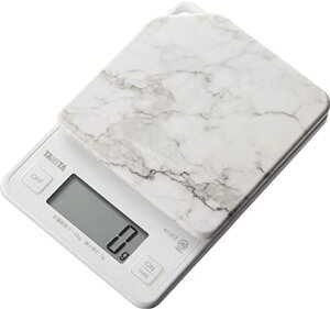 タニタクッキングスケールキッチンはかり料理デジタル2kg1g単位1秒起動1秒計測ストーンホワイトKJ-213SWHすぐにピタッとはかれる