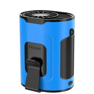 Picozon �|�[�^�u���X�}�[�gAI�t�@�� 9000RPM ���͂ȕ��� �[�d�� 4�i�K���x �n���Y�t���[ �E�F�A���u���E�G�X�g�N���b�v�l�b�N���X�t�@�� 20H�m���X�g�b�v��p�V�X�e���t�� �A�E�g�h�A �n�C�L�c