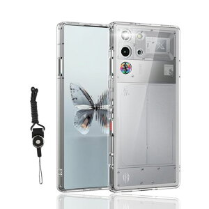 For RedMagic 10 Pro/Red Magic 10 Pro+ �P�[�X �N���A �ی�P�[�X ���b�h�}�W�b�N10 pro �J�o�[ �X�}�z�P�[�X���� TPU �\�t�g ���^ �y�� �ϏՌ� �S�ʕی� �_�炩�� ���菝�h �ϐ� �X�g���b�v�z�[���t��