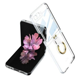 GalaxyZFlip6�P�[�X�N���A�����O�t��Samsung�M�����N�V�[ZFlip6/SC-54E�p�J�o�[�����������OURJOY�X�}�z�P�[�X�ϏՌ��d�C���b�L�A�N�Z�T���[�y�ʔ��^�X�g���b�v�z�[���t��