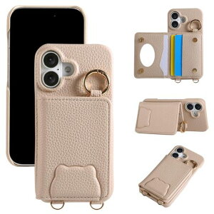 JOMA-EShop�P�[�XiPhone16�p�̃X�}�z�P�[�X�蒠�^���킢���F�A�C�t�H��16�p�̌g�уJ�o�[�l�C�����ӂ���16�p�̉����A�C�z��16�p�̃P�[�X�N�}�A�j�}���������J�[�h�|�P�b�g���z�^���ϋ�