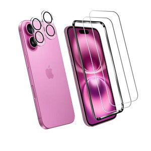 �Ή�iPhone16�K���X�t�B�����y�K�C�h�g�t���z2*�����K���X2*�J�����t�B�����t���K���X�����^�ی�t�B�����A�C�t�H��16�ی�t�B�������{���Ɏq�f��AGC�����ߗ��d�x9H�C�A�h�~��U�h�~��iPhon�c