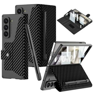 FODDOMGalaxyZFold6�P�[�X�M�����N�V�[z�t�H�[���h6�P�[�X�ϏՌ�/����h�~/������ꃌ�U�[/�蒠�^/�X�^���h�@�\/�J�[�h���[�����Y�ی�Fold6�p�S�g�ی�(�J�[�{���t�@�C�o�[)