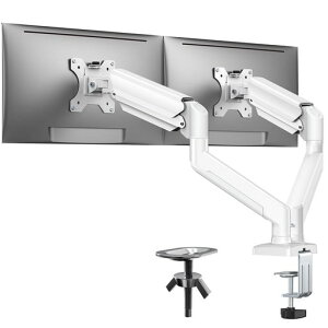 ErGear���j�^�[�A�[���f���A��2��ʔ��z���C�g17~32�C���`�Ή��ω׏d10kg�K�X�X�v�����O���f�B�X�v���C�A�[��PC�A�[�������OVESA75x75mm100x100mm�Ή��N�����v���O�����b�g�����p�x���ߔz�����[