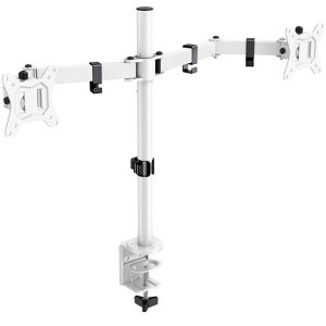 ErGear���j�^�[�A�[���f���A��2��ʃz���C�g/��13~32�C���`�Ή��ω׏d2-8kgVESA�K�i75*75mm100*100mm�f�B�X�v���C�A�[��PC�A�[���N�����v���O�����b�g�����p�x���ߔz�����[