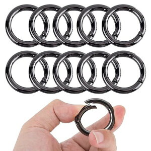 benkyue�ی^�J���r�i�L�[�����O10�Z�b�g�O�a30mm�������������O�J���r�i�y�ʂőϋv����t�ȒP(�u���b�N)