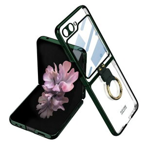 GalaxyZFlip6�P�[�X�N���A�����O�t��Samsung�M�����N�V�[ZFlip6/SC-54E�p�J�o�[�����������OURJOY�X�}�z�P�[�X�ϏՌ��d�C���b�L�A�N�Z�T���[�y�ʔ��^�X�g���b�v�z�[���t��